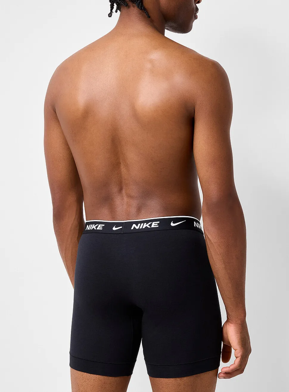 6" white-logo boxer briefs