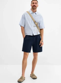 Woven fabric short