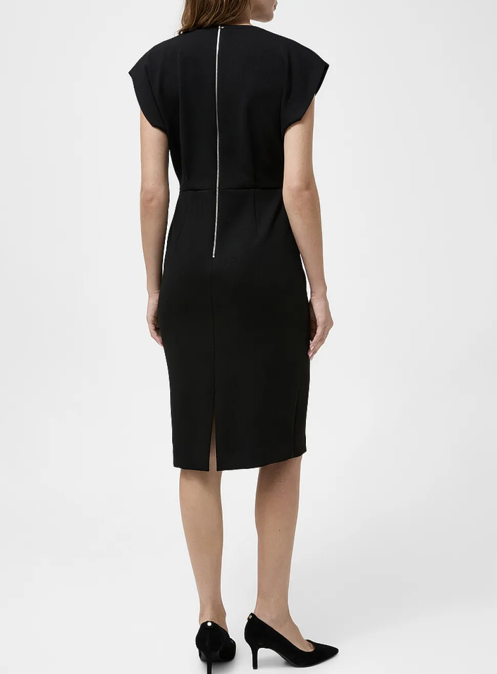 Xena pleated sleeveless top