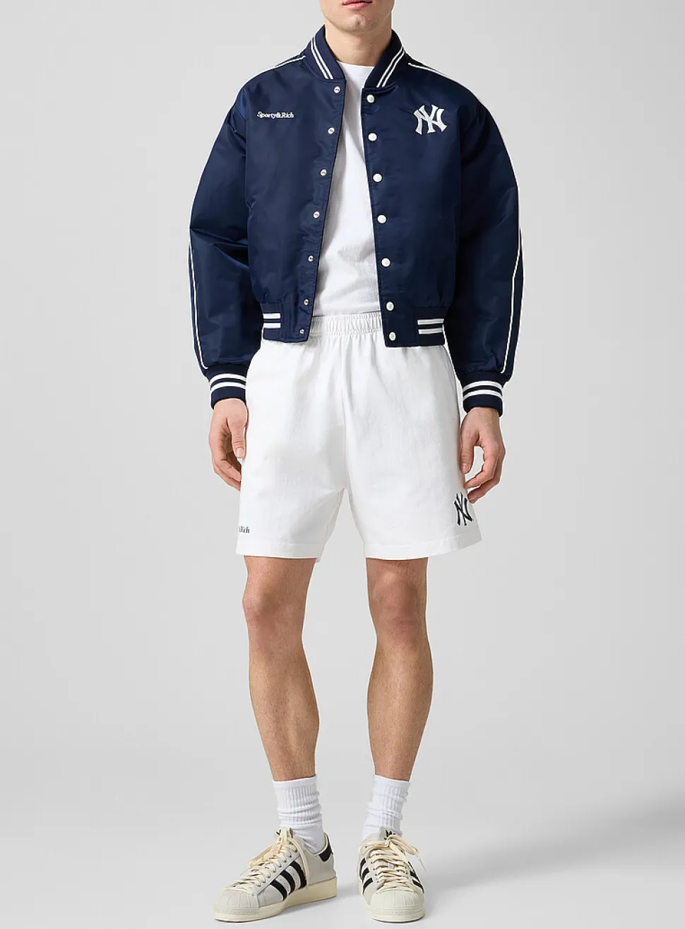 Yankees nylon varsity jacket