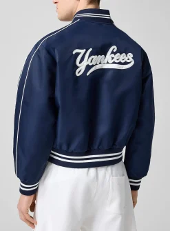 Yankees nylon varsity jacket