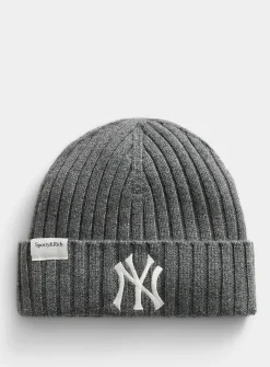 Yankees wool and cashmere ribbed tuque