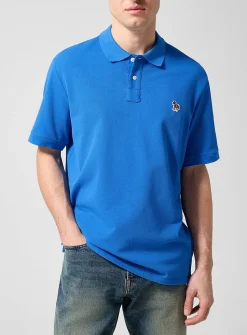 Zebra patch polo