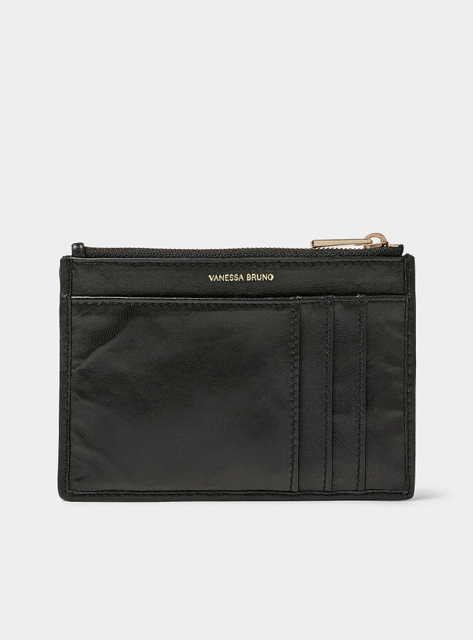 Zipped braided card holder